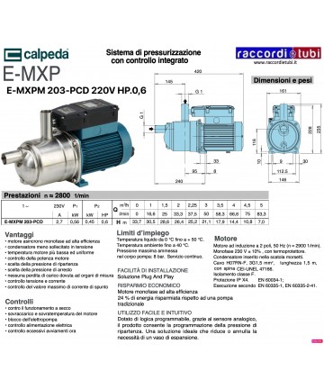 ELEKTROPUMPE CALPEDA...