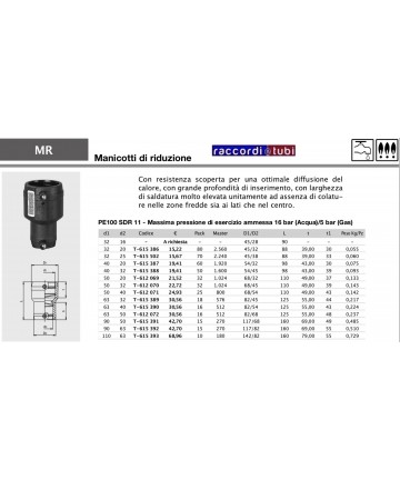 MANICOTTO ELETTRICO PE ALTA...