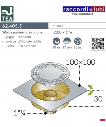 BODENABLASSER MIT SIFON...