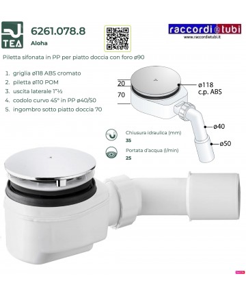 FLACHRIEGEL DUSCHE DIAMETER...