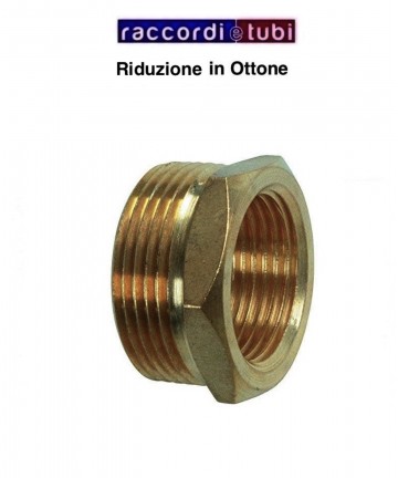 REDUKTION MESSING .3/4''x1/4''