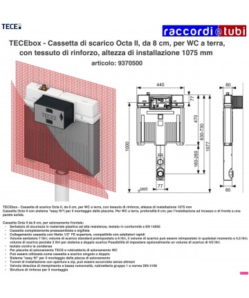 TECE Unterputzkasten für WC...