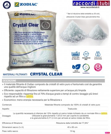CRYSTAL CLEAR 0,7/1,3 mm...