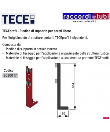 TECEprofil STÜTZFUß FÜR...