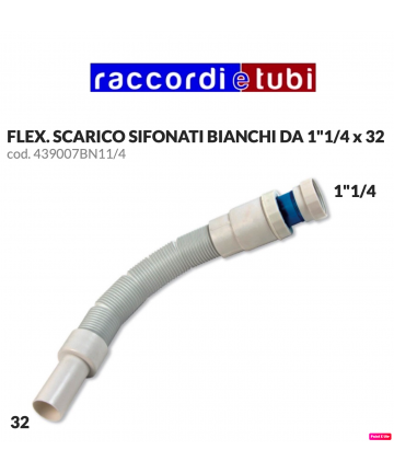 FLEX SIFONABFLUSS WEISS...