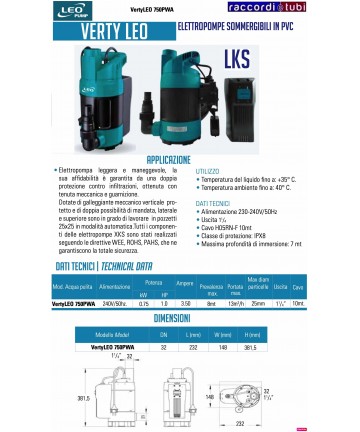 EINTAUCHPUMPE LEO PUMP...