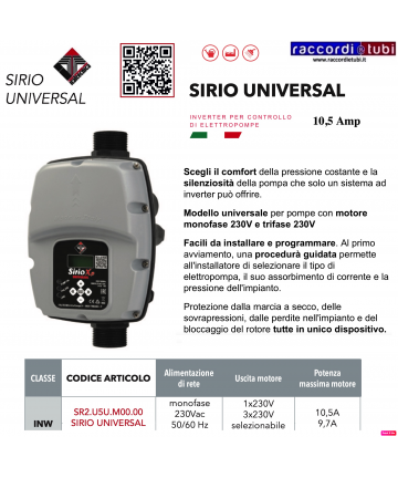 INVERTER SIRIO UNIVERSAL...