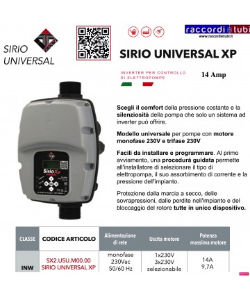 INVERTER SIRIO UNIVERSAL XP...