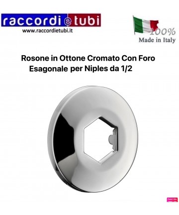 VERCHROMTE ROSONE MIT...