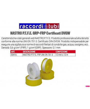 TEFLONBAND P.T.F.E. DICKEN...