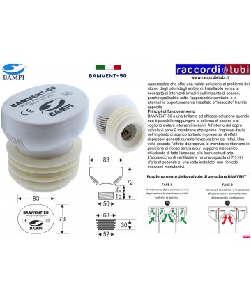 BELÜFTUNGSVENTIL ST BAMVENT...