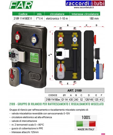 RÜCKLAUFGRUPPE FAR 2189...