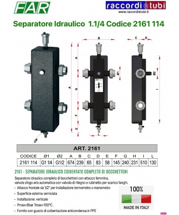 SEPARATORE IDRAULICO FAR...