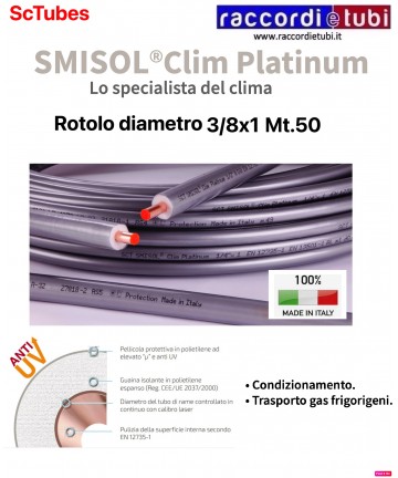 COPPER TUBE SMISOL CLIM...