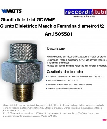 GIUNTO DIELETTRICO ACQUA...