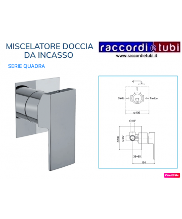 DUSCHMISCHBATTERIE QUADRO...