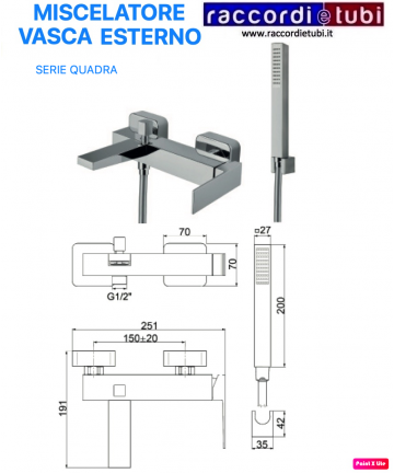 AUSSEN-WANDE MISCHBATTERIE...