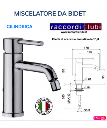 BIDETMISCHER ZYLINDRISCH...