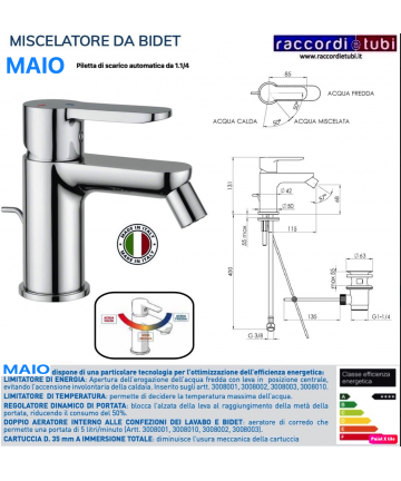 BIDET-MISCHBATTERIE MAIO...