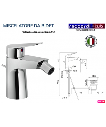 BIDET-MISCHER CERO MIT...