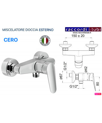 DUSCHMISCHER CERO FÜR DEN...