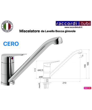 KÜCHENBECKENMISCHER CERO...