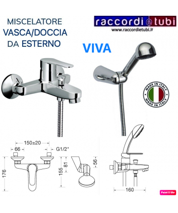 DUSCH-WANDBRÜTTER VIVA MIT...