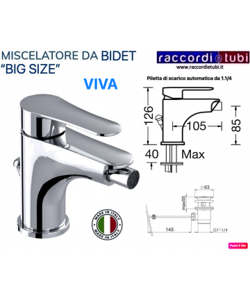 BIDETMISCHE VIVA "BIG SIZE"...