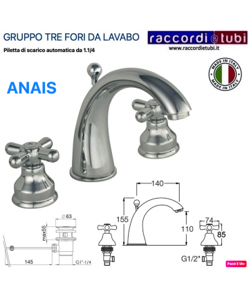 LAVABOGRUPPE DREI BOHRUNGEN...