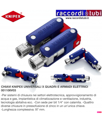 CHIAVE UNIVERSALE KNIPEX...