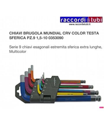 SET BRUGOLE FARBE LANG 9...