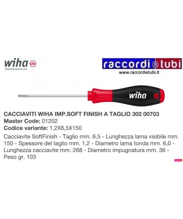 CACCIAVITE WIHA TAGLIO 6,5X150