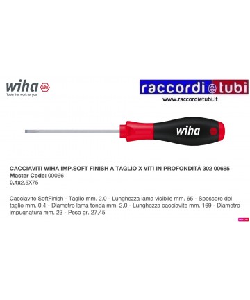 CACCIAVITE WIHA TAGLIO 2,5X75