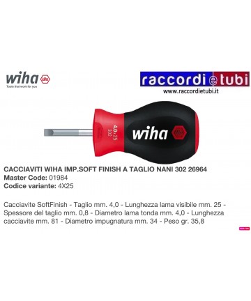 WIHA SCHRAUBENDREHER FLACH...