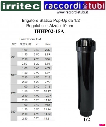 STATISCHER REGNER 1/2 CM.10...