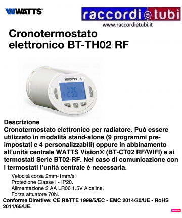 ELEKTRONISCHER THERMOSTAT...