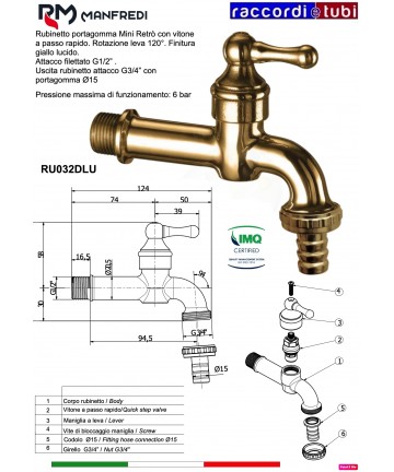 WASSERHAHN 'Mini RETRO'...
