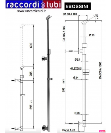 SALISC.SOLO ASTA BOSSINI...