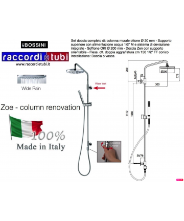 BOSSINI ASTA COMPLETA PRESA...