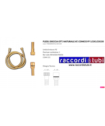 FLEX DUSCHE NATURMESSING...