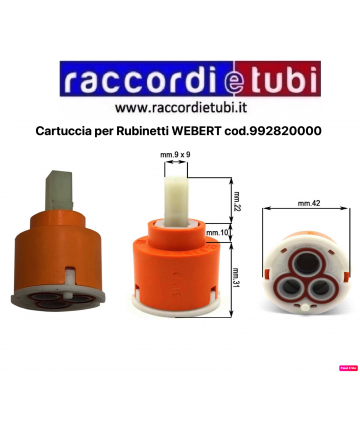 CARTUCCIA CERAMICA WEBERT...