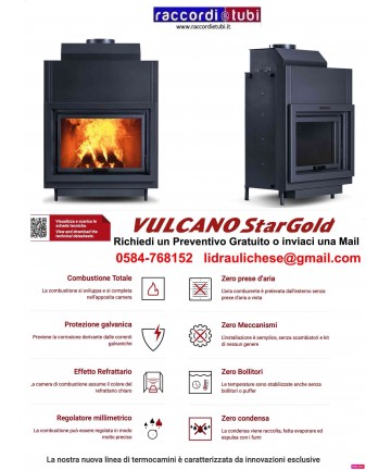 TERMOKAMIN VULCANO MIDI3