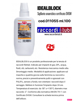 IDEALBLOCK SIGILLANTE 100 ML