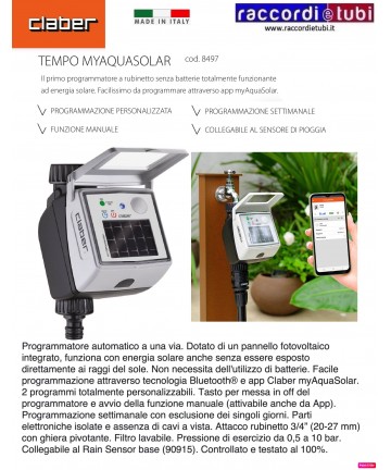 PROGRAMMIERGERÄT CLABER...