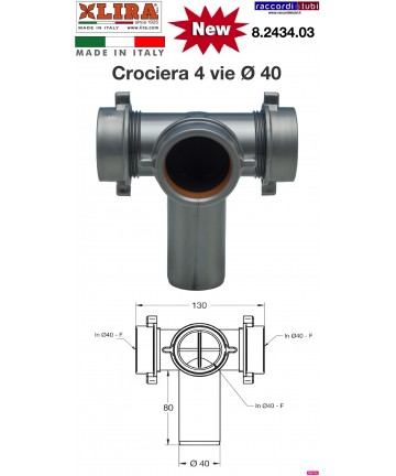 CROCERA 4 WEGE 40 8.2434.03