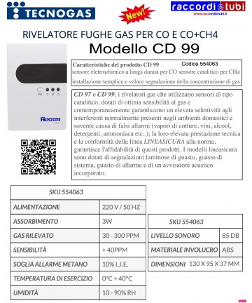 GASLECKAGEDETEKTOR FÜR CO...