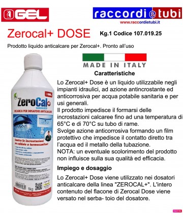 GEL ZEROCAL+ DOSIS...