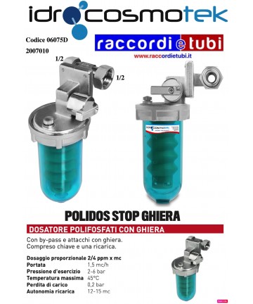 POLYPHOSPHATE DOSER C/BY-PASS