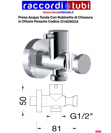 PRESA D'ACQUA TONDA CON...