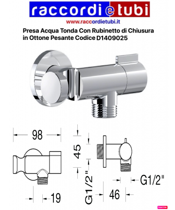PRESA D'ACQUA TONDA CON...